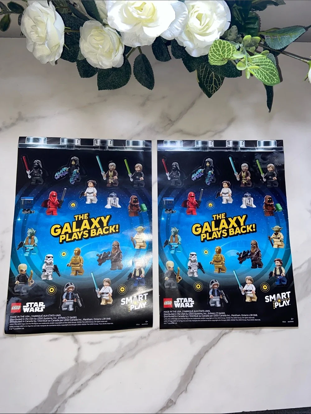 Lego Smart Play Star Wars Blue Galaxy Exclusive Limited Edition Stickers to Cus